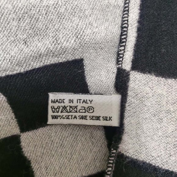 Dior Scarf 100% SILK Seta Seide Soie - Picture 4 of 5